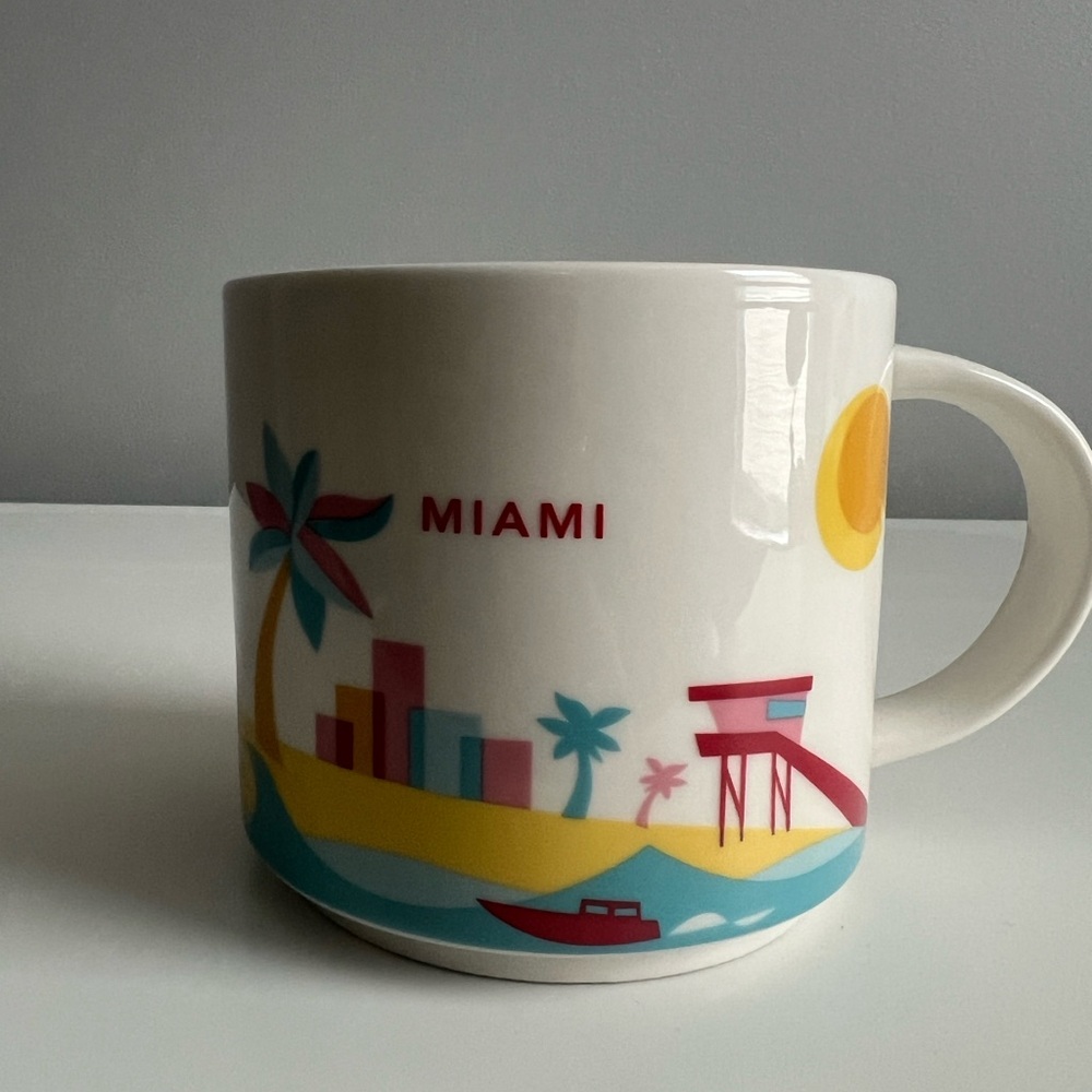 Miami Starbucks You are here mug